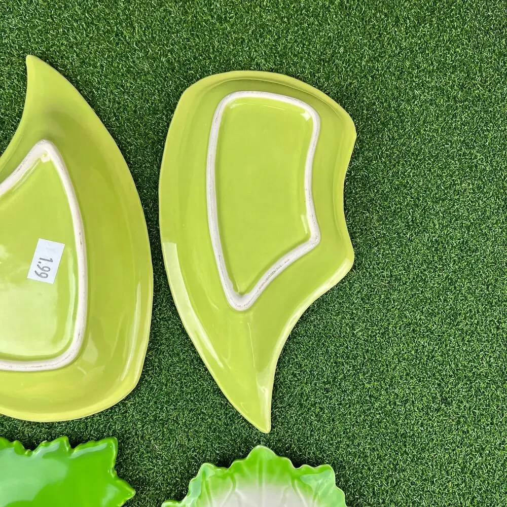 Vintage Ceramic Serving Dishes Vegetables Shaped Lot